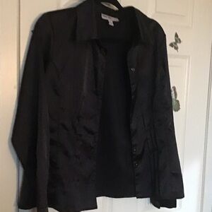 2/35 Black button up shirt